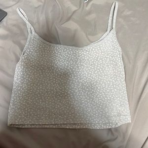 Brandy Melville floral tank. Perfect condition. Pre worn.